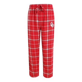Men's Concepts Sport Crimson Oklahoma Sooners Big & Tall Ultimate Plaid Pants