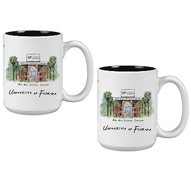 Florida Gators 2-Pack 15oz. Laura Wilcox University Mug Set