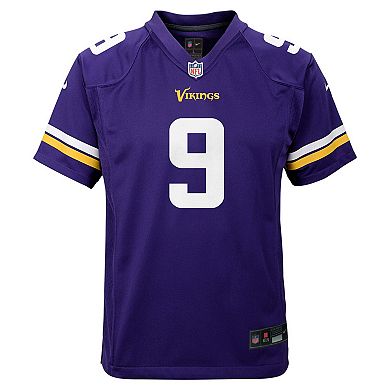 Youth Nike J.J. McCarthy Purple Minnesota Vikings Team Player Game Jersey