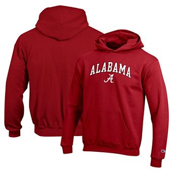 Youth Champion Crimson Alabama Crimson Tide Campus Pullover Hoodie