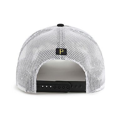 Women's '47 Black Pittsburgh Pirates Biloxi Hitch Adjustable Hat