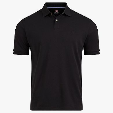 Men's Chaps Short Sleeve Solid Interlock Polo