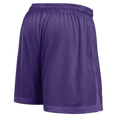 Men's Nike Purple/Heather Gray LSU Tigers Player Reversible Shorts
