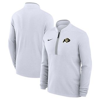 Men's Nike White Colorado Buffaloes Victory Performance Quarter-Zip Top