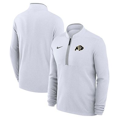 Men's Nike White Colorado Buffaloes Victory Performance Quarter-Zip Top