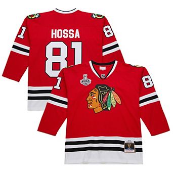 Men's Marian Hossa Red Chicago Blackhawks 2014-15 Power Play Jersey