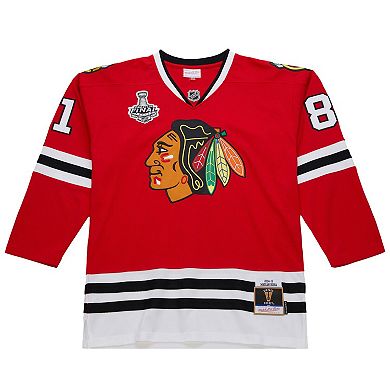 Men's Marian Hossa Red Chicago Blackhawks 2014-15 Power Play Jersey