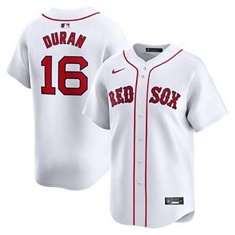 Men's Nike Jarren Duran White Boston Red Sox Home Limited Player Jersey
