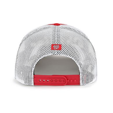 Women's '47 Red Washington Nationals Biloxi Hitch Adjustable Hat