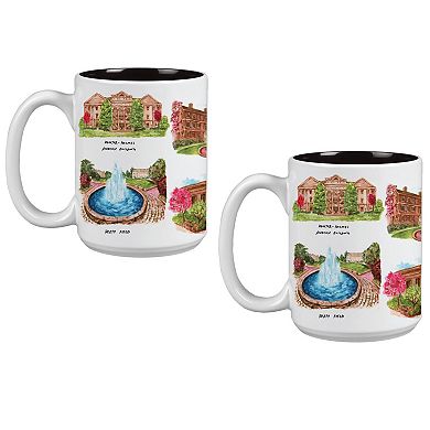 Georgia Bulldogs 2-Pack 15oz. Laura Wilcox University Mug Set