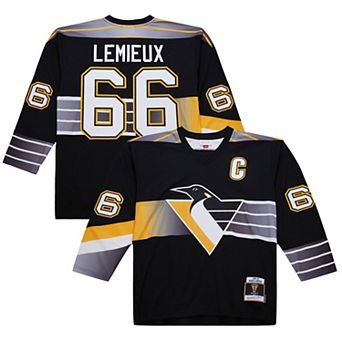 Men's Mario Lemieux Black Pittsburgh Penguins 1996-97 Power Play Jersey