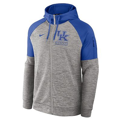 Men's Nike Heather Gray Kentucky Wildcats Fitness Raglan