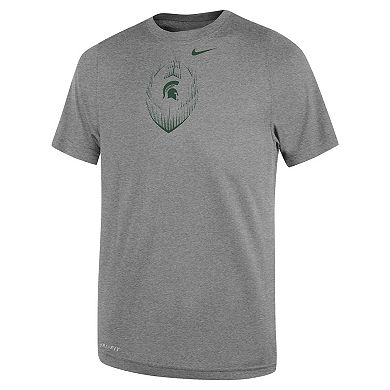 Toddler Nike Gray Michigan State Spartans Legend Football Performance T-Shirt