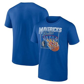 Men's Blue Dallas Mavericks Alley Oop T-Shirt