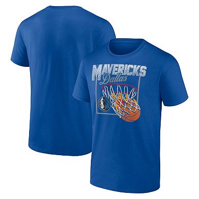 Men's Blue Dallas Mavericks Alley Oop T-Shirt