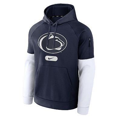 Men's Nike Navy Penn State Nittany Lions Fitness Performance Pullover Hoodie