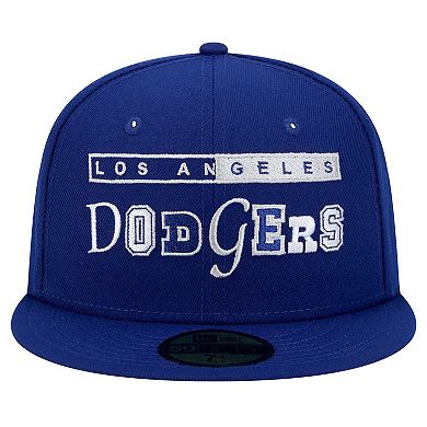 Men's New Era Royal Los Angeles Dodgers Ransom 59FIFTY Fitted Hat