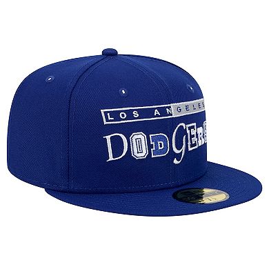 Men's New Era Royal Los Angeles Dodgers Ransom 59FIFTY Fitted Hat