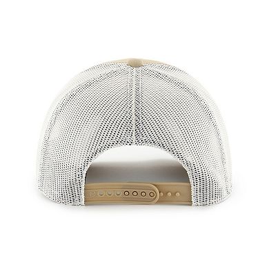 Men's '47 Khaki Boston Red Sox Ridgewood Trucker Adjustable Hats