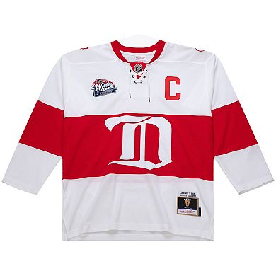 Men's Nicklas Lidstrom White Detroit Red Wings 2008-09 Power Play Jersey