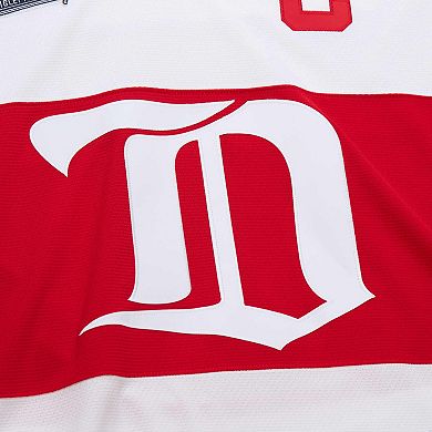 Men's Nicklas Lidstrom White Detroit Red Wings 2008-09 Power Play Jersey