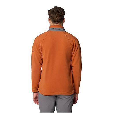 Men's Columbia Texas Orange Texas Longhorns Flanker IV Fleece Raglan Full-Zip Jacket