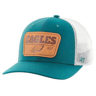 Men's '47 Green Philadelphia Eagles Thrash Structured Stretch Fit Hat