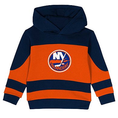 Toddler Black/Blue New York Islanders Puck Hero Fleece Hoodie and Sweatpants Set