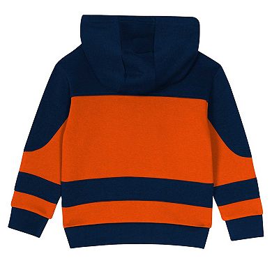 Toddler Black/Blue New York Islanders Puck Hero Fleece Hoodie and Sweatpants Set