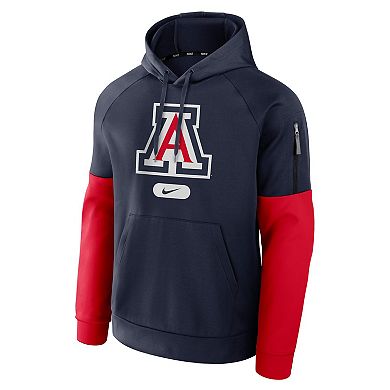 Men's Nike Navy Arizona Wildcats Fitness Performance Pullover Hoodie