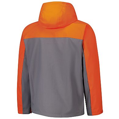 Men's Columbia Orange Clemson Tigers Field Bound Omni-Tech�� Full-Zip Jacket