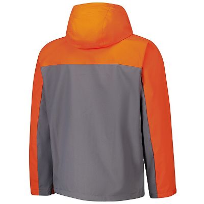 Men's Columbia Orange Clemson Tigers Field Bound Omni-Tech™ Full
