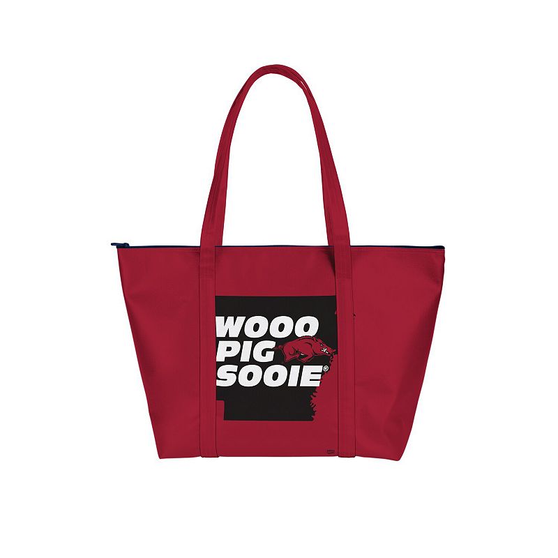 Arkansas Razorbacks My State Weekender Tote Bag, Red