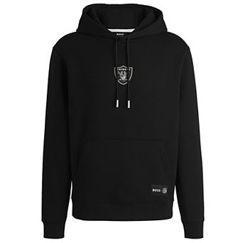 Unisex HUGO BOSS Black Las Vegas Raiders Woodson Tri-Blend Hoodie