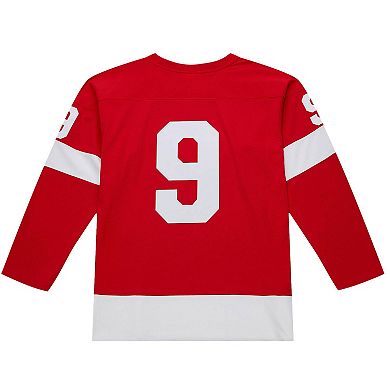 Men's Gordie Howe Scarlet Detroit Red Wings 1960-61 Power Play Jersey