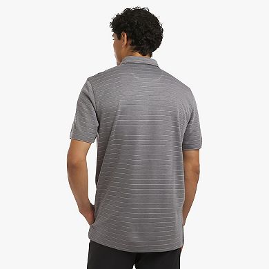 Chaps Men's Short Sleeve Textured Solid Polo