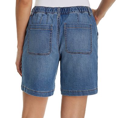 Petite Gloria Vanderbilt Utility Shorts