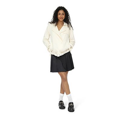 Cool Nights Cropped Trench Coat