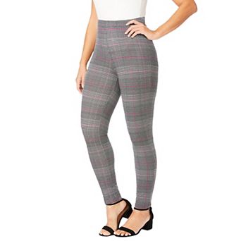 Jessica London Women's Plus Size Everyday Stretch Cotton Legging