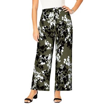 Jessica London Women's Plus Size Everyday Stretch Cotton Legging