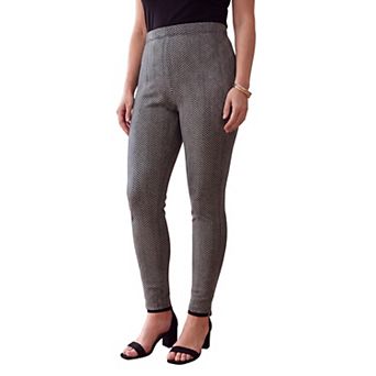 Jessica London Women's Plus Size Everyday Stretch Cotton Legging