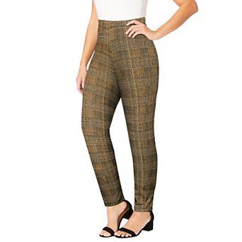 Jessica London Women's Plus Size Everyday Stretch Cotton Legging