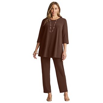 Jessica London Women's Plus Size 2 pc Stretch Knit Mega Swing Set