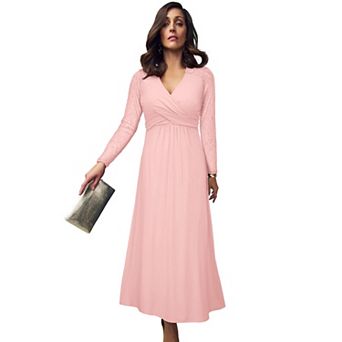 Jessica London Women's Plus Size Lace Sweetheart Dress