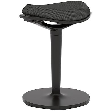 Homcom Mesh Ergonomic Wobble Stool For Standing Desks, With Rocking