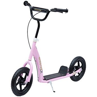 Homcom Kick Scooter For Kids 5-12 Years, Adjustable Height Handlebar