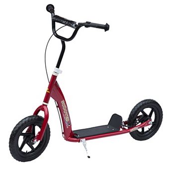 Homcom Kick Scooter For Kids 5-12 Years, Adjustable Height Handlebar