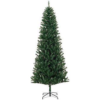 Homcom 8' Artificial Christmas Tree With 1168 Realistic Branch Tips