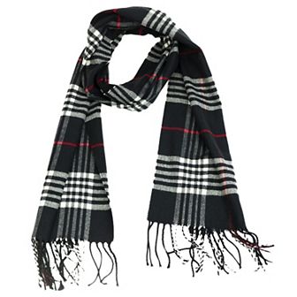 Plaid Scarf, Warm, Soft & Colorful For Men and Women
