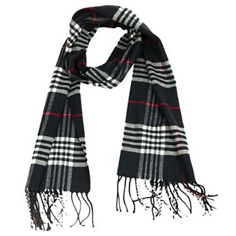 Plaid Scarf, Warm, Soft & Colorful For Men and Women